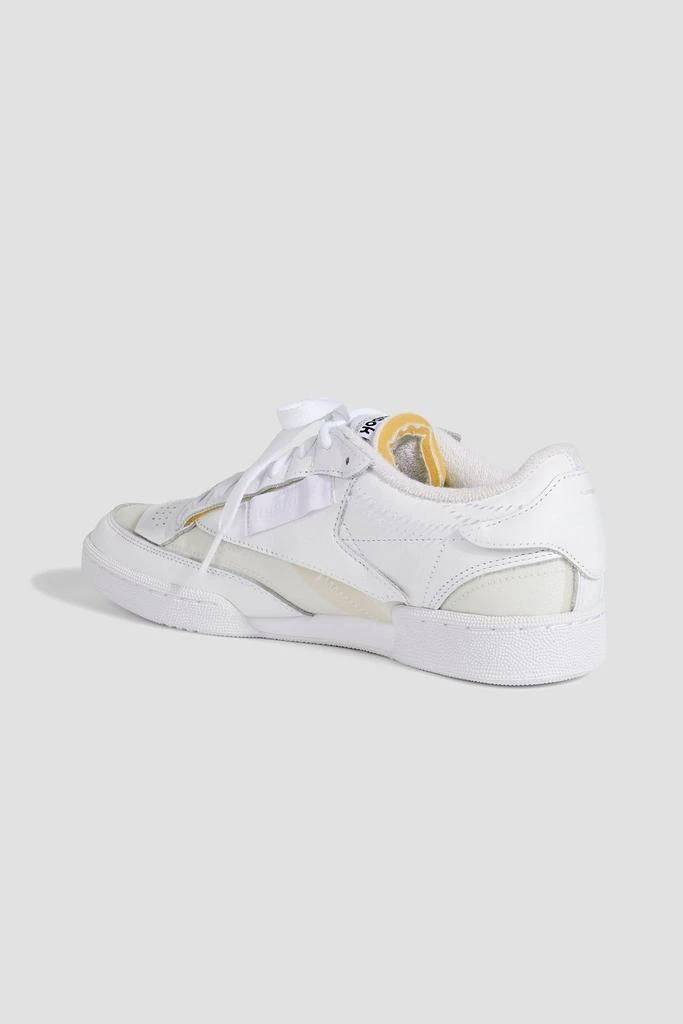 MAISON MARGIELA Club C mesh and leather sneakers 3