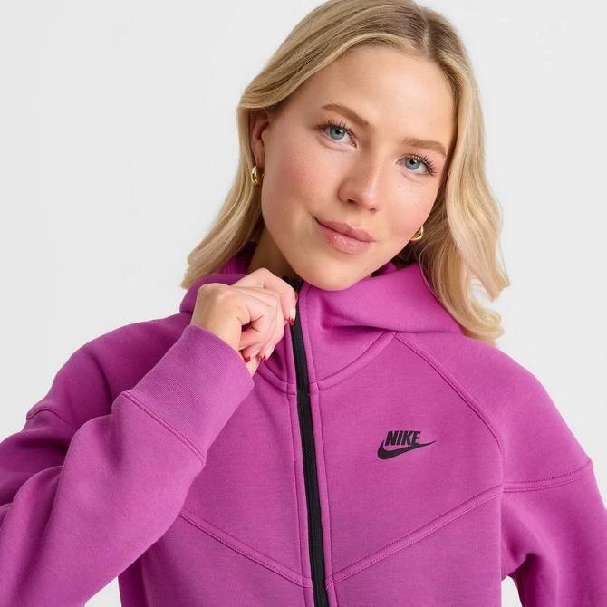 NIKE Women's Nike Sportswear Tech Fleece Windrunner Full-Zip Hoodie 5