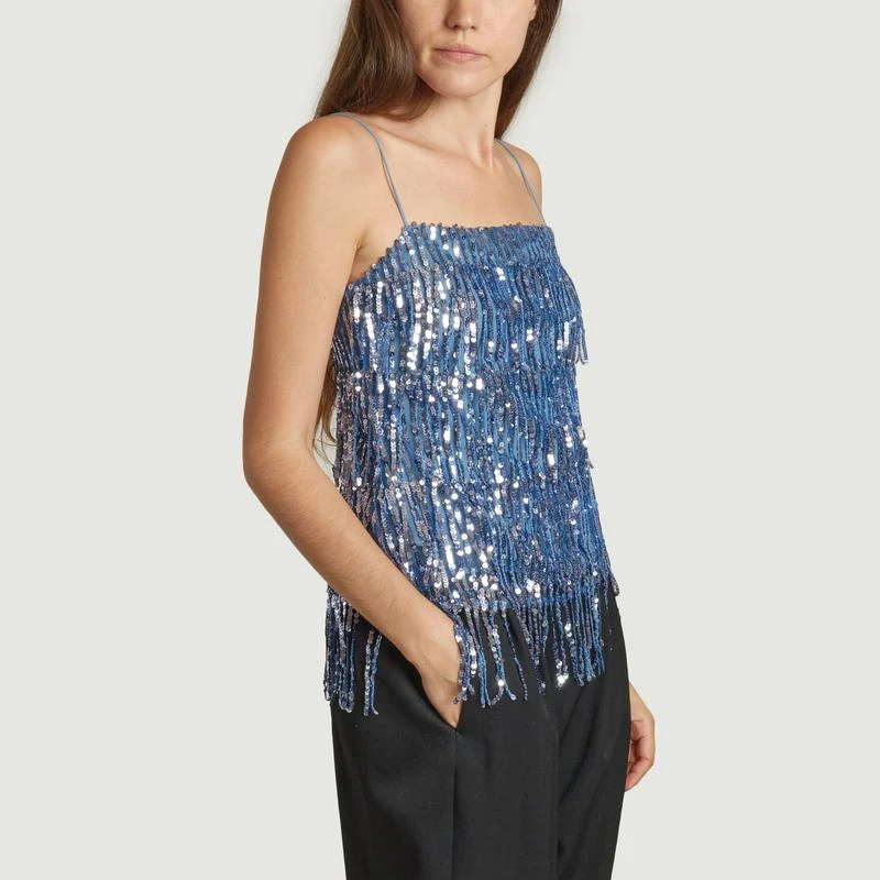 Samsoe - Samsoe Top Astella 14771 Midi blue SAMSOE - SAMSOE 2