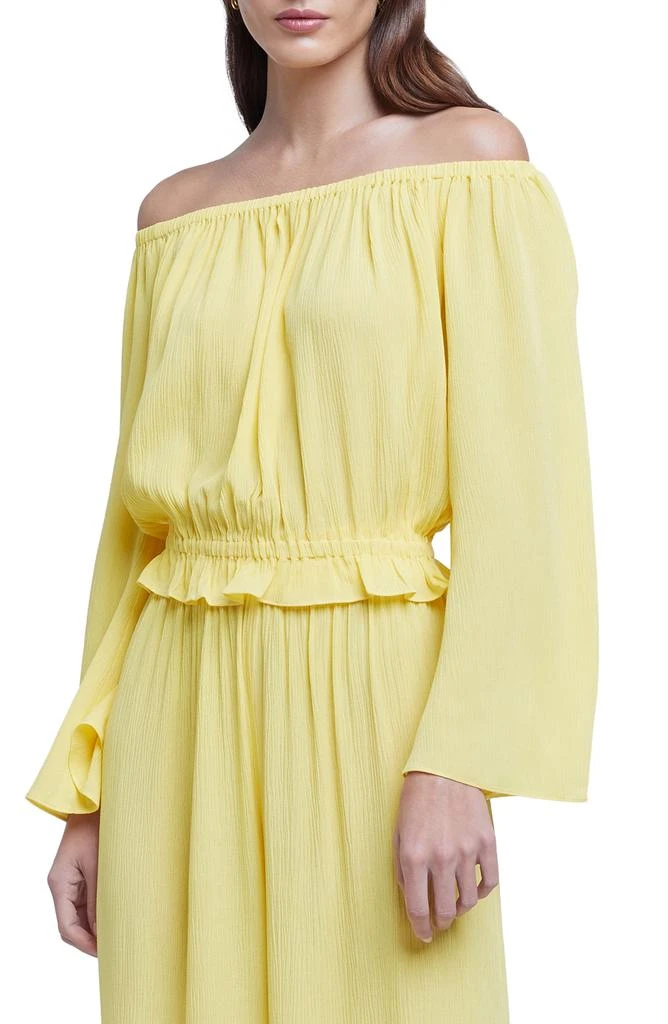 L'Agence Callan Off the Shoulder Top 1