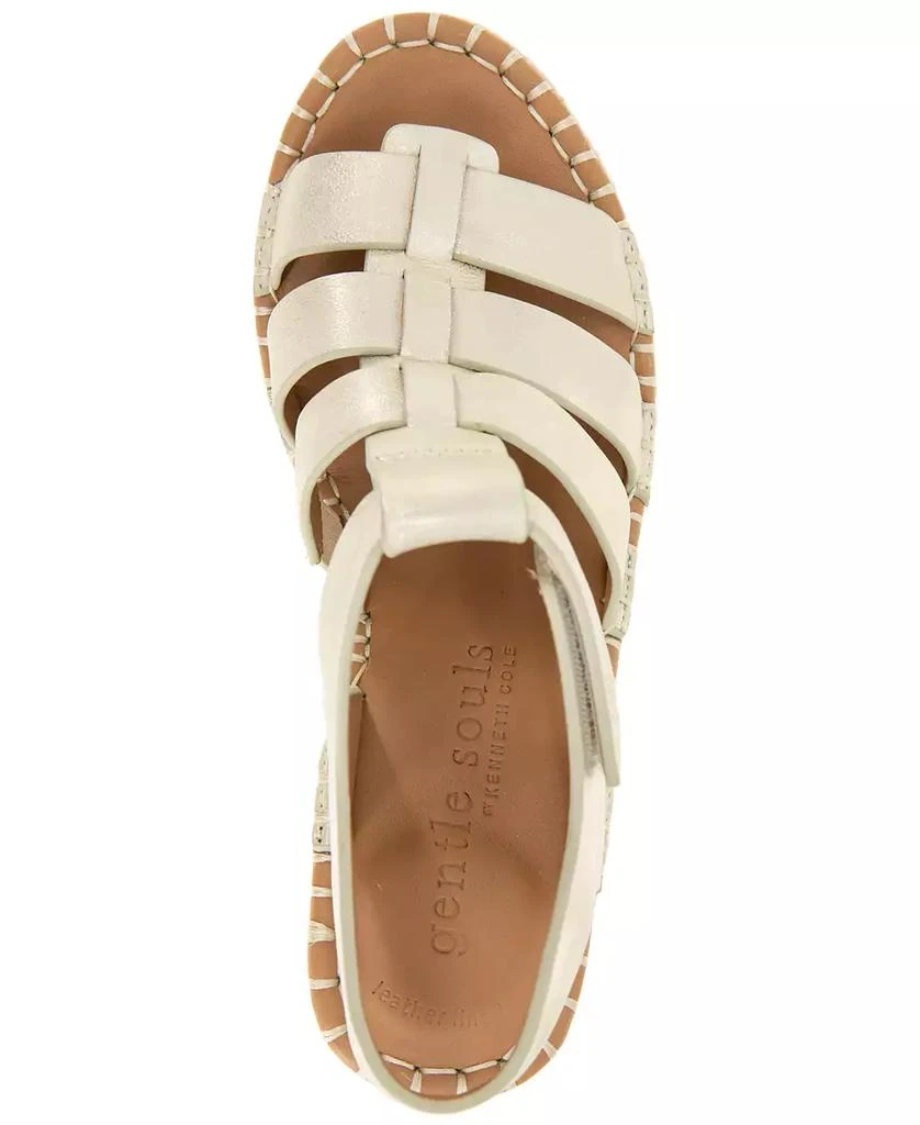 Gentle Souls Women's Capelin Wedge Sandals 4