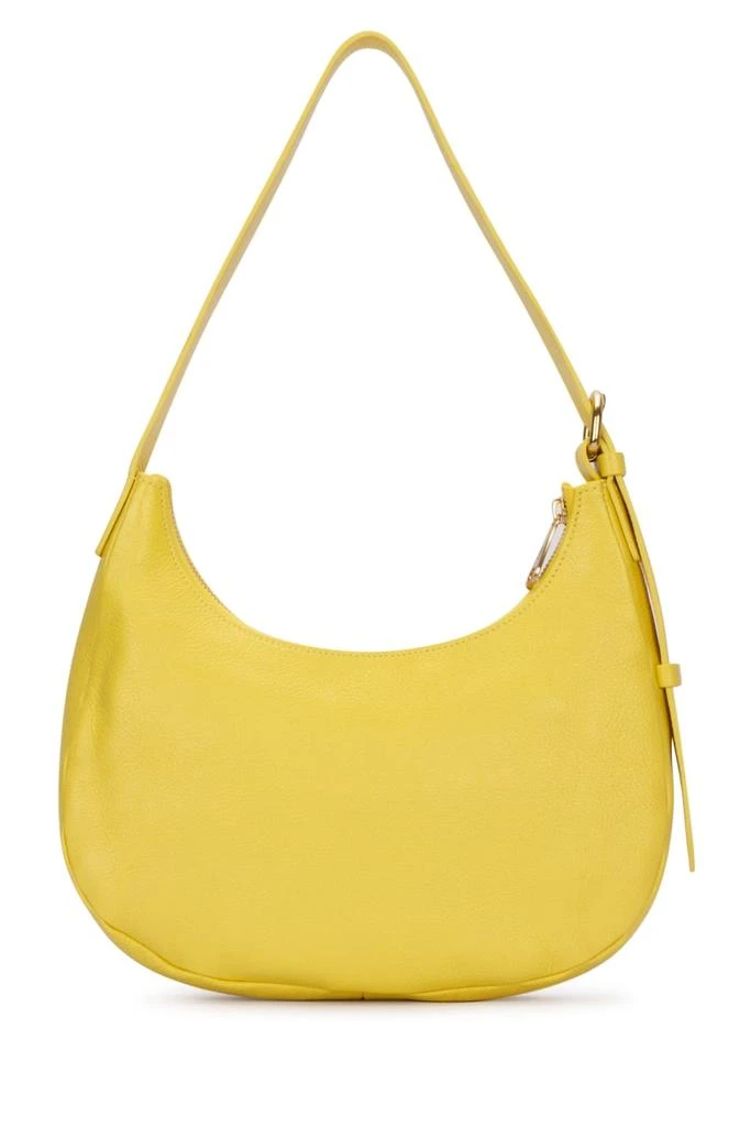 Il Bisonte Yellow leather shoulder bag 2