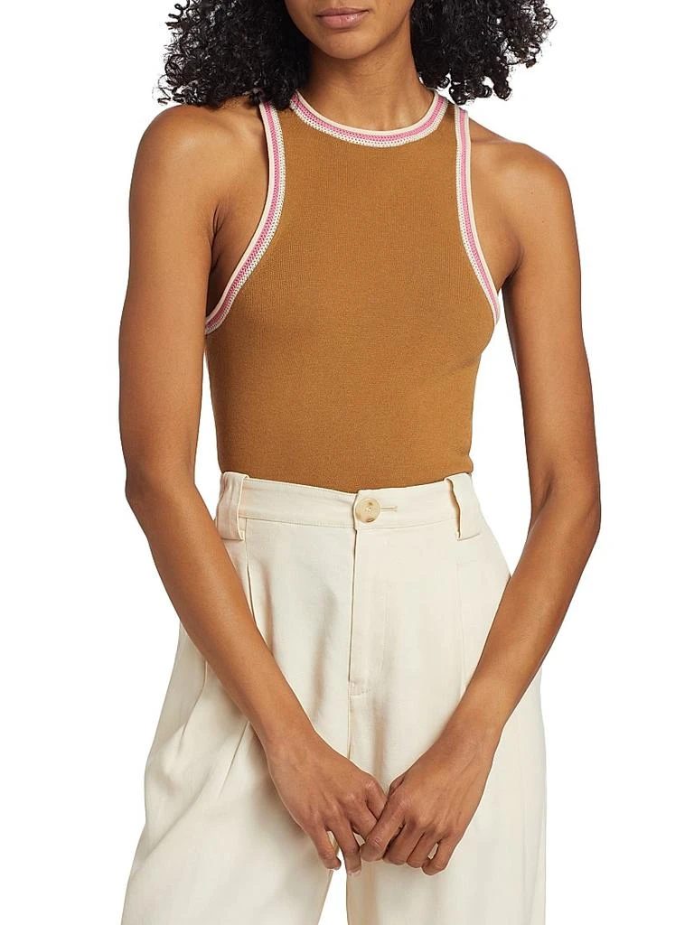 A.L.C. Nelly Cotton Blend Tank Top 3