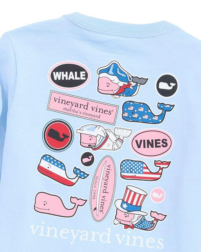 Vineyard Vines Boys' USA Sticker Short Sleeved Pocket Tee - Big Kid 3