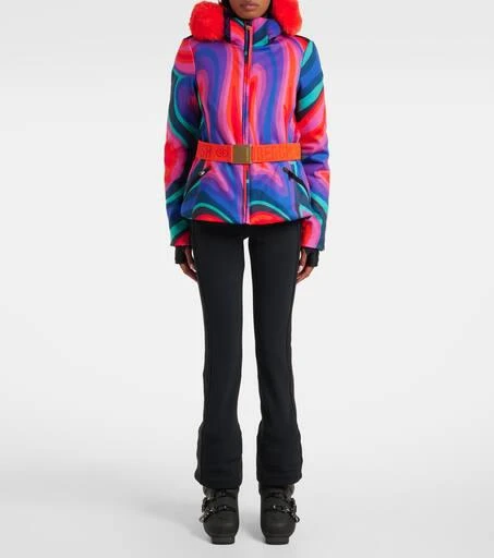 Goldbergh Muse faux fur-trimmed ski jacket 2