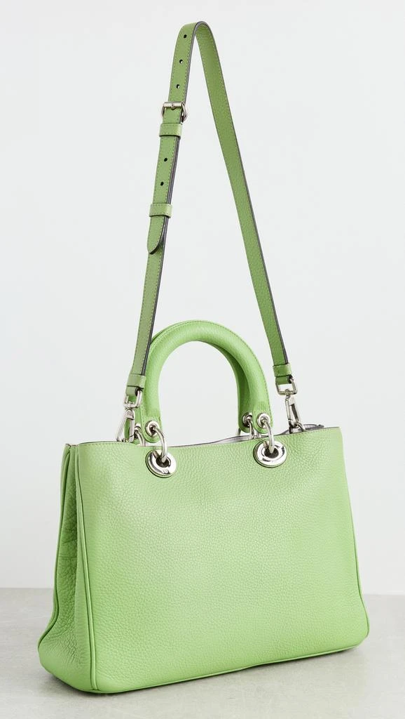 What Goes Around Comes Around Dior Leather Lady Dior Medium Bag 3