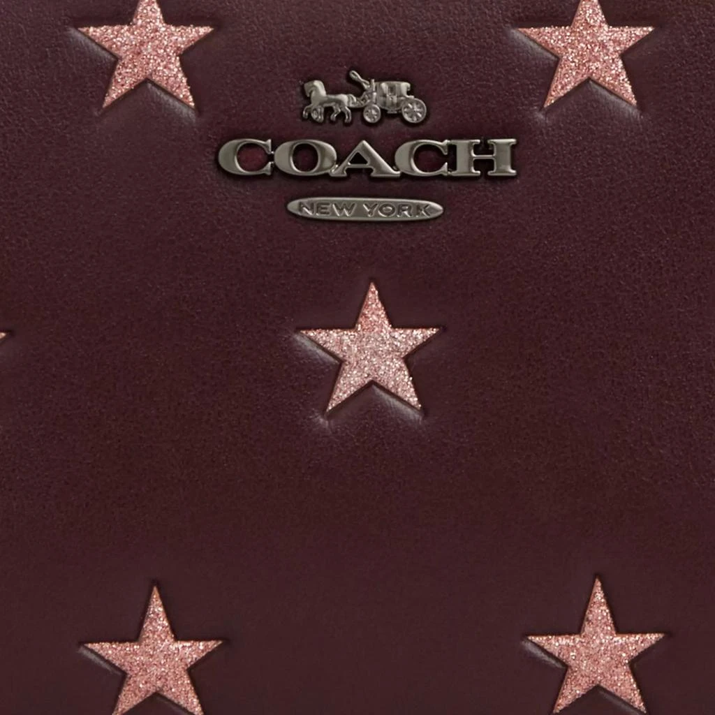 Coach Boxed Snap Wallet And Picture Frame Bag Charm With Star Print 9