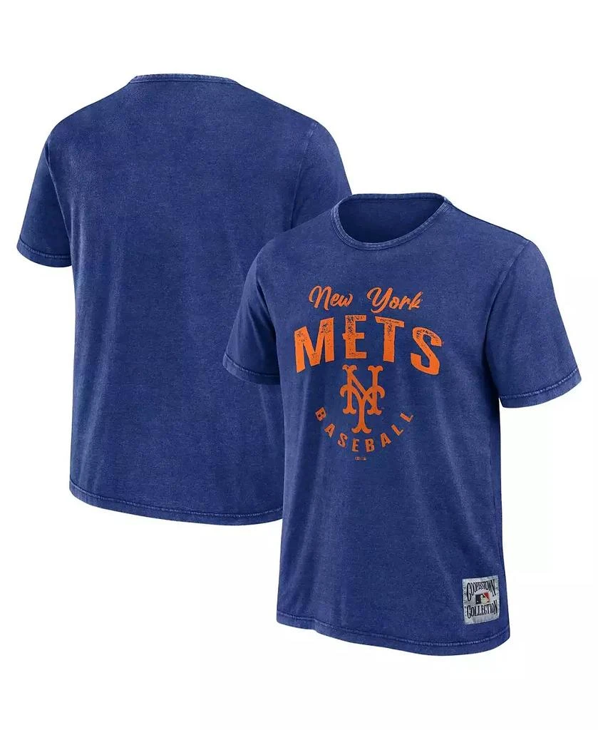 Fanatics Men's Royal Boston Red Sox Cooperstown Collection Washed T-Shirt 1