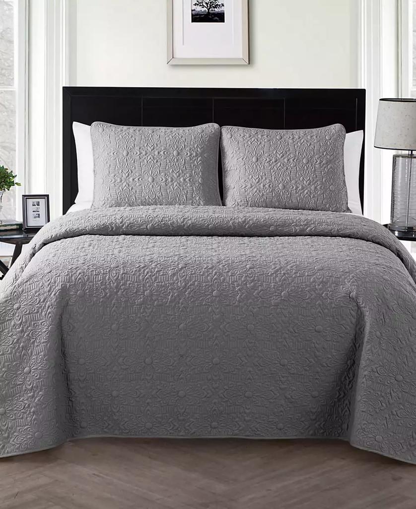 VCNY Home Caroline Embossed 2-Pc. Quilt Set