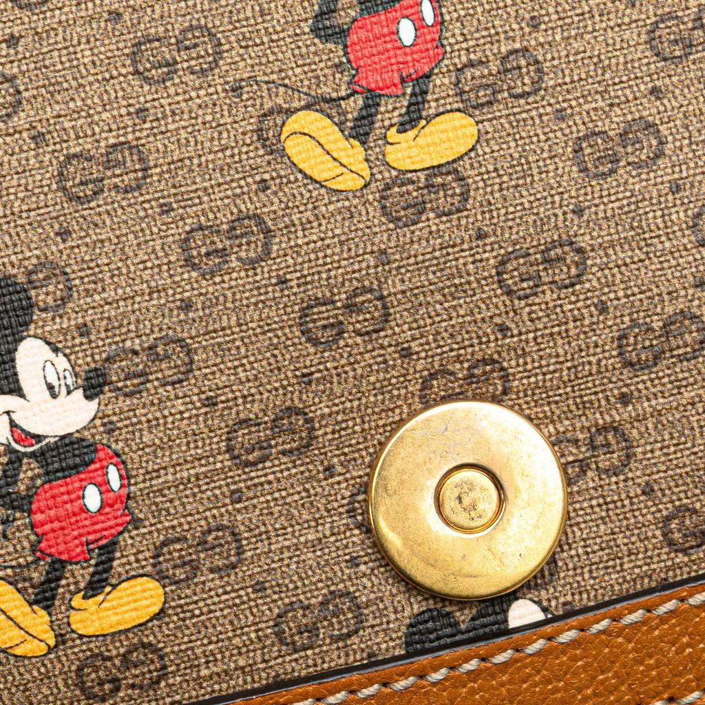Gucci Gucci Disney Micro GG Supreme Canvas Mickey Mouse Flap Crossbody Bag 8