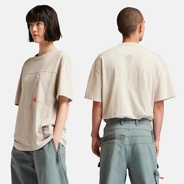 Timberland All Gender EK+ by Raeburn Softshell Cargo Trousers in Green 2