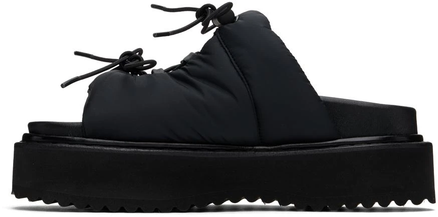 Simone Rocha Black Platform Ghillie Sandals 3