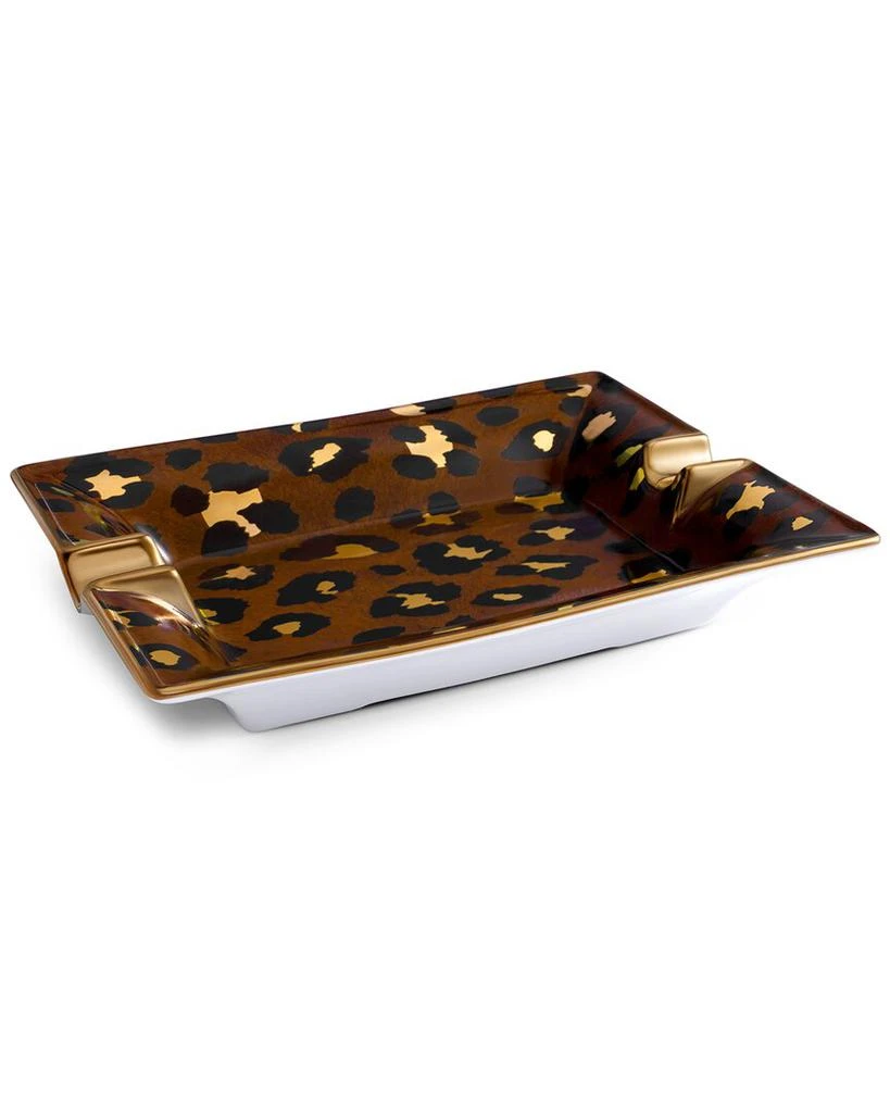 L'Objet Leopard Ashtray 1