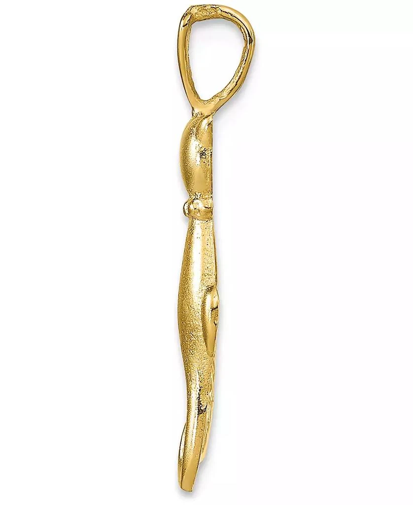 Macy's Twin Cats Charm Pendant in 14k Yellow Gold 2