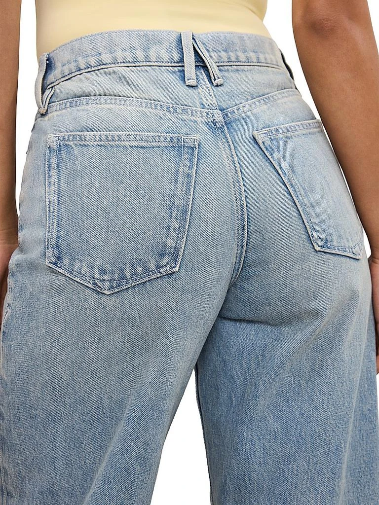 Good American Good Barrel Relaxed Jeans 7