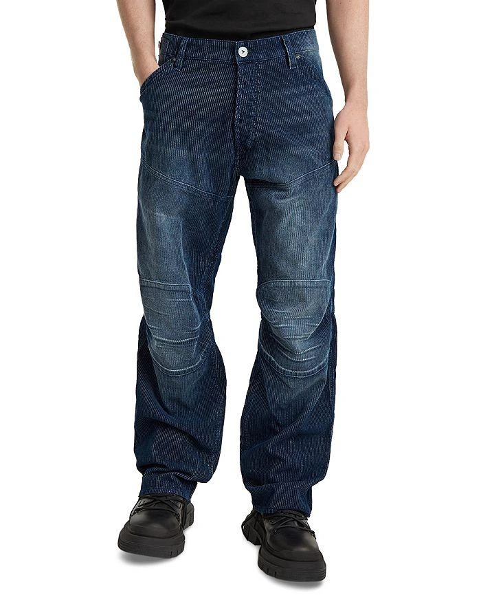 G-Star 5620 3D Loose Fit Jeans in Worn in Ashore 1