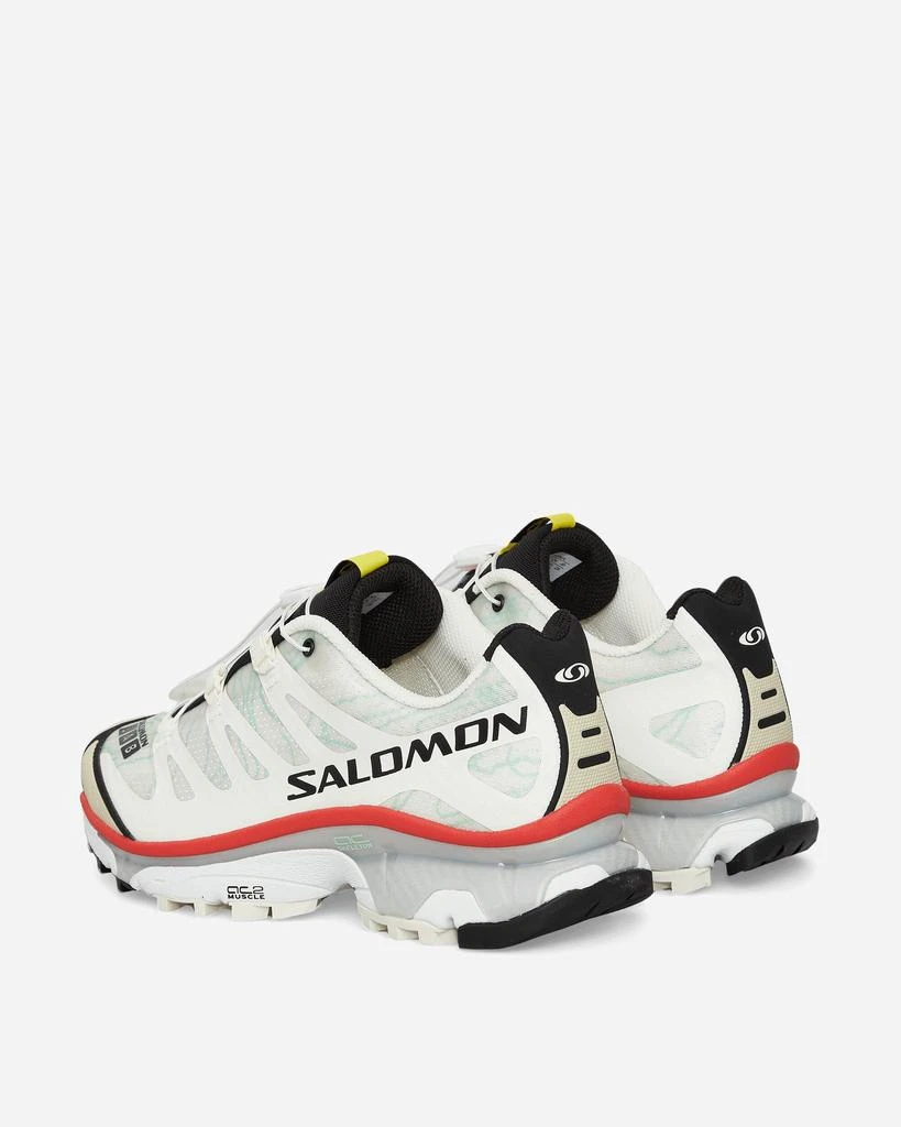 Salomon XT-4 OG Topography  Sneakers Vanilla Ice / White / Aurora Red 4