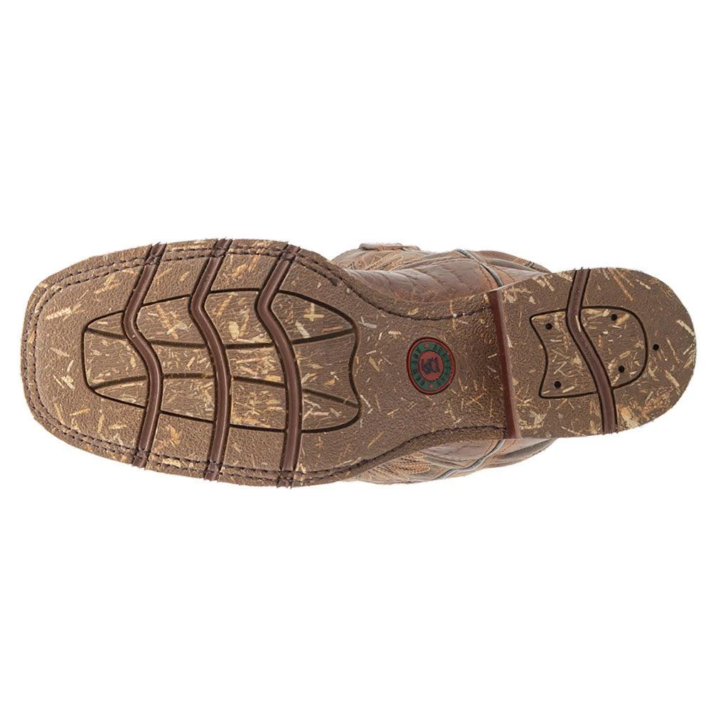 Laredo Durant Graphic Square Toe Cowboy Boots 5