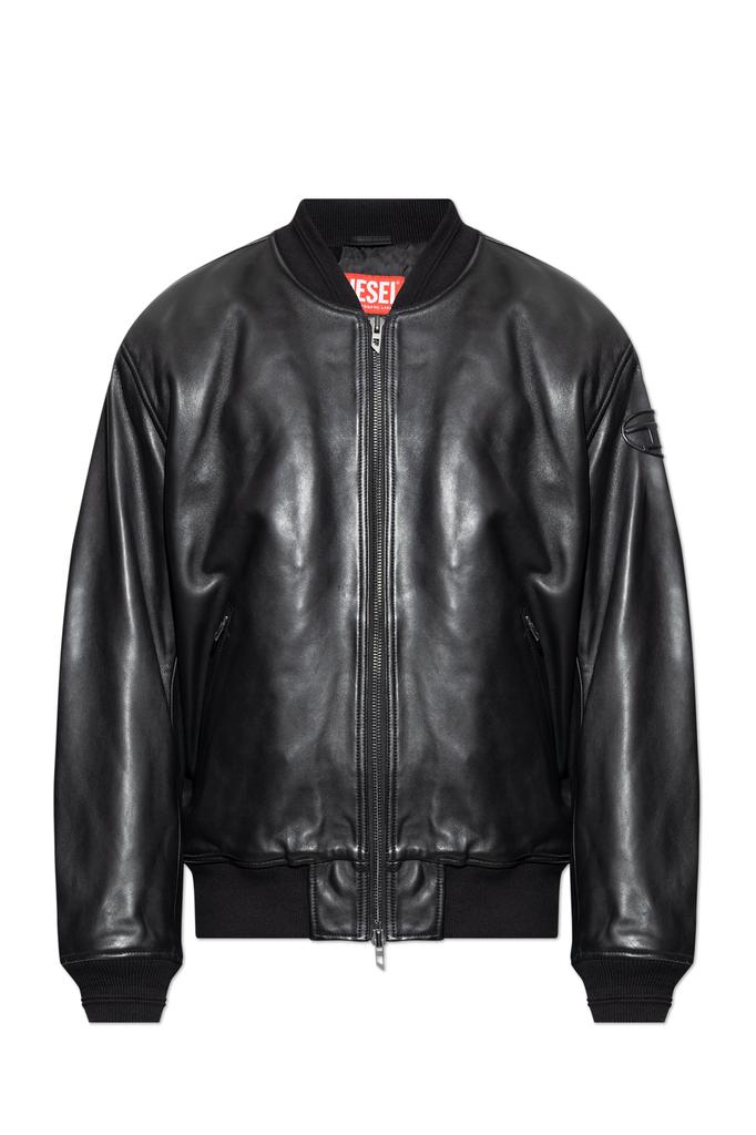 Diesel Leather jacket L-KHAN - Jackets - Compare Prices from 7+