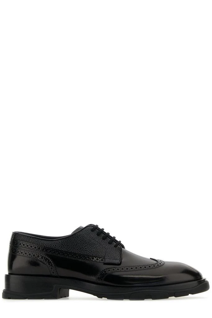 Alexander McQueen Alexander McQueen Round-Toe Lace-Up Brogues 2