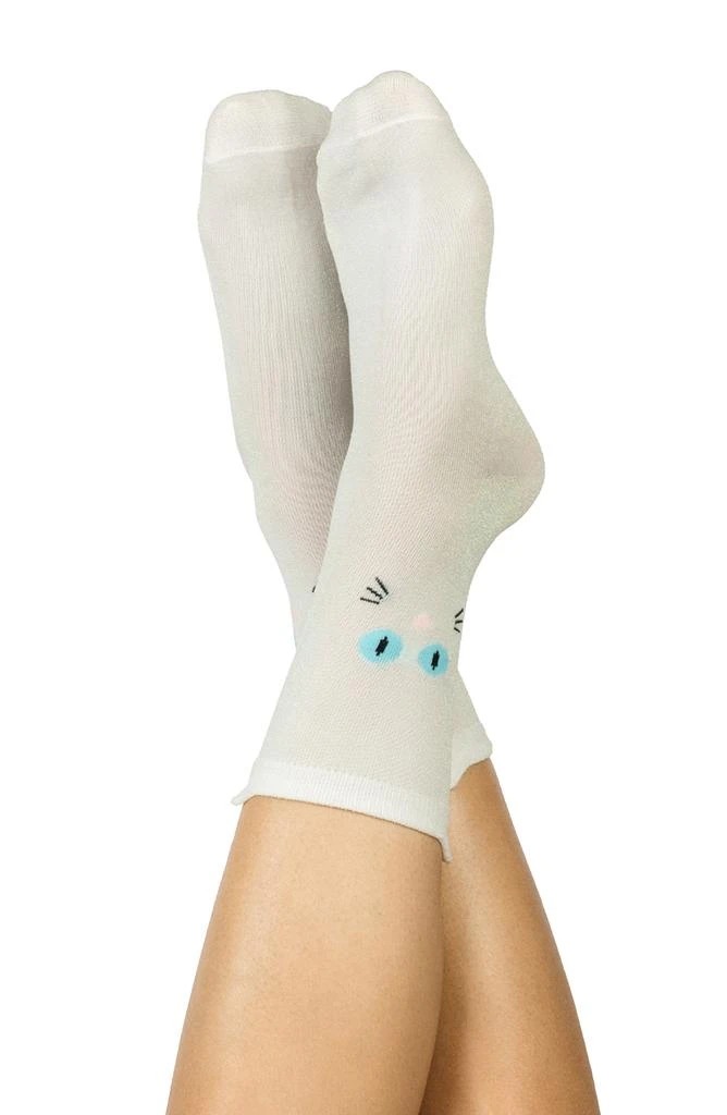 doiy Cat Crew Socks 3