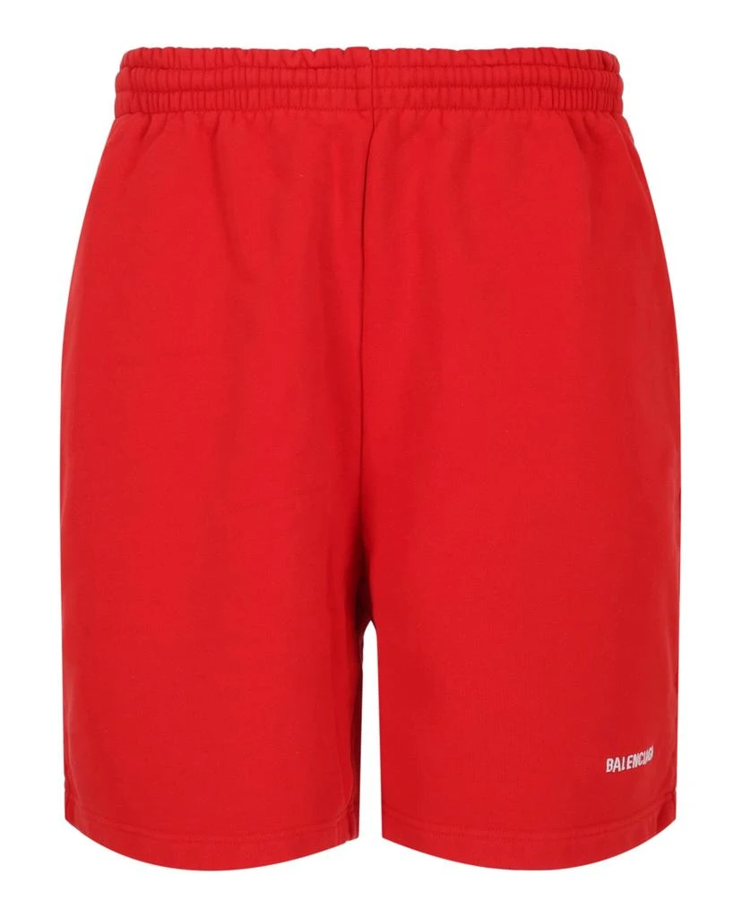 Balenciaga Terry Vintage Logo Sweat Shorts 1