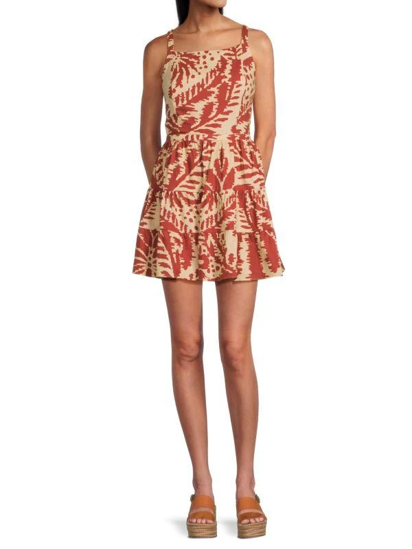 Walter Baker ​Trisha Tiered Cotton Minidress 1