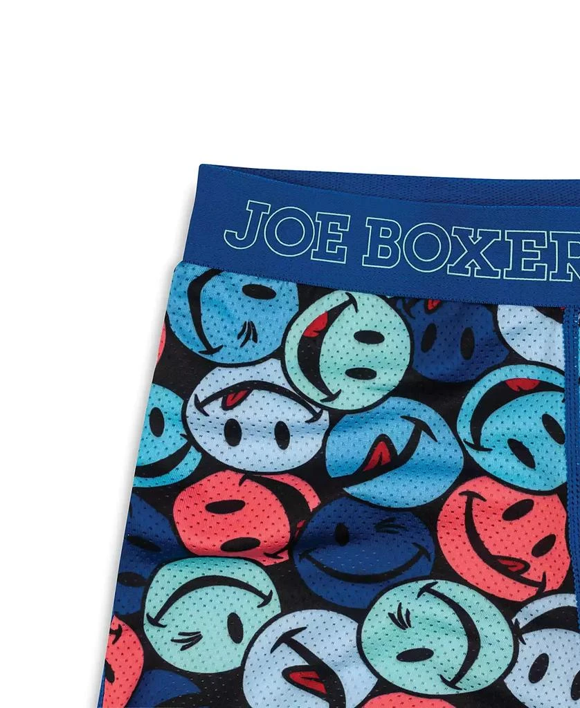Joe Boxer Men's 4-Pack Micro Mesh Boxer Brief 5