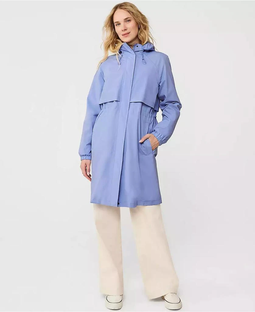 Lands
 End Women
s Squall Packable Long Raincoat