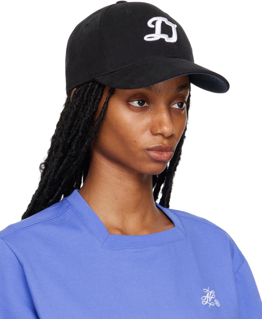 ADER error Black Six-Panel Variant Cap