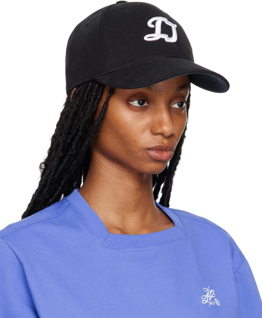 ADER error Black Six-Panel Variant Cap 2