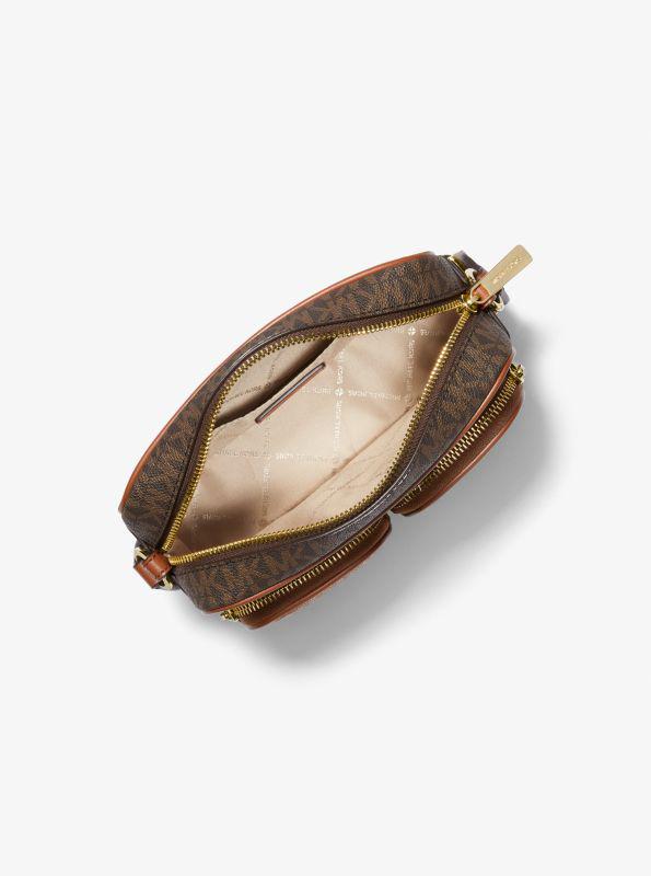 Michael Kors Jet Set Medium Signature Logo Crossbody Bag Michael Kors Jet Set Medium Signature Logo Crossbody Bag