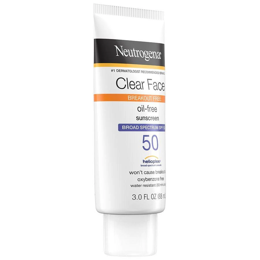 Neutrogena Clear Face Liquid Lotion Sunscreen With SPF 50 6