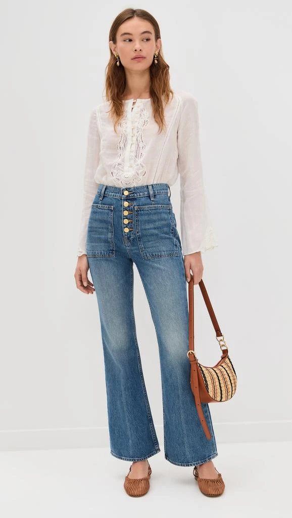 Ulla Johnson The Lou Button Up Jeans 4