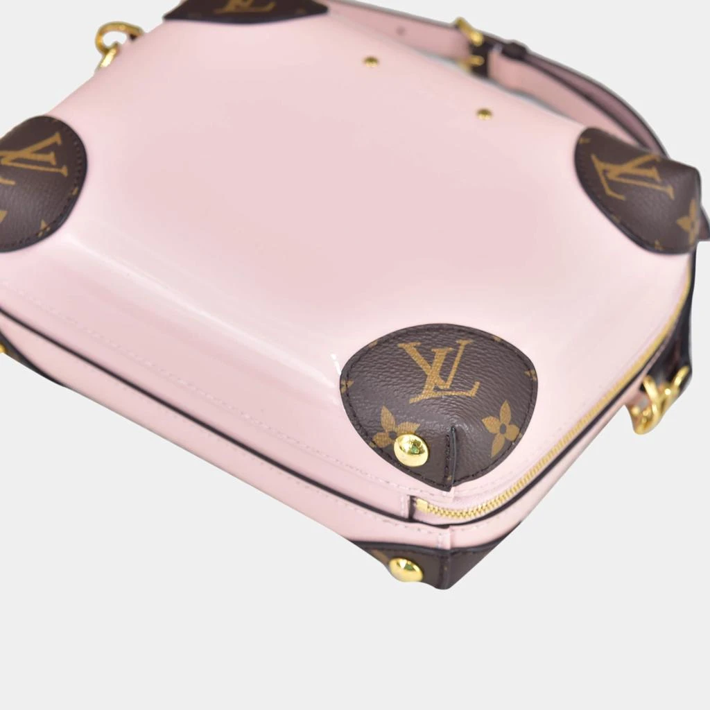 Louis Vuitton Louis Vuitton Pink Animal skin Vernis Leather Venice Crossbody Bag 7