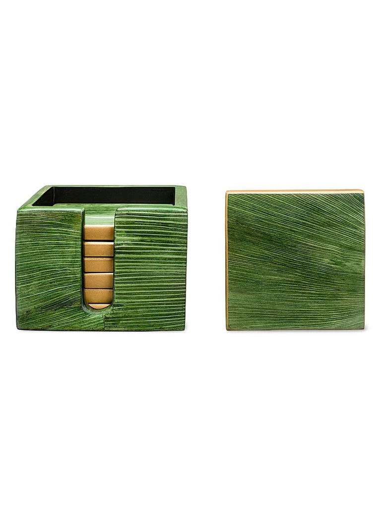LADORADA Emerald Maize Coaster Set 1