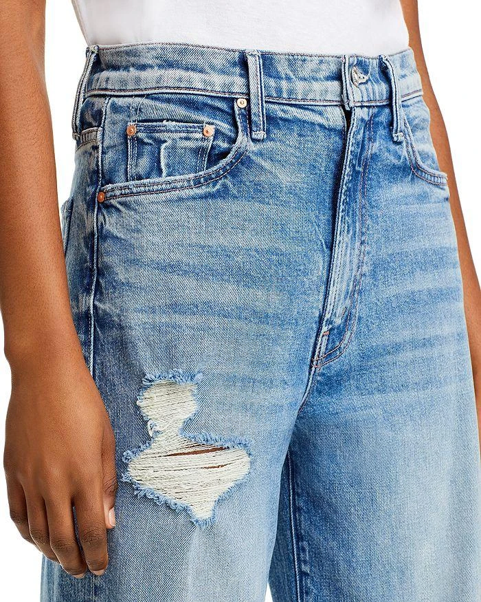 MOTHER The Sidestepper Sneak Chew Jeans in Stfu 6