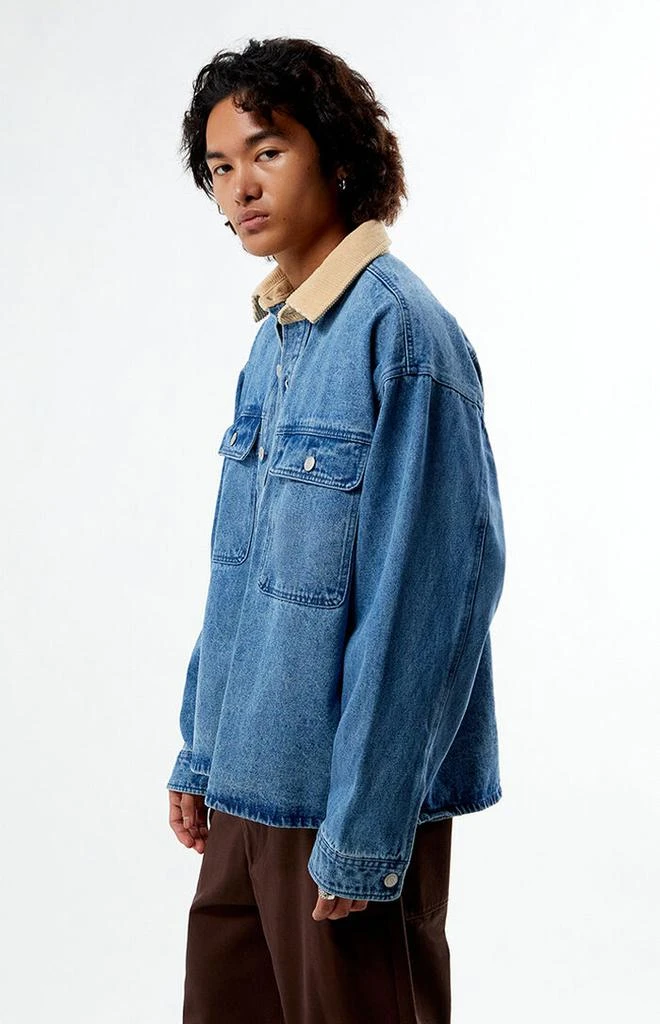 Obey Idris Denim Shacket 3