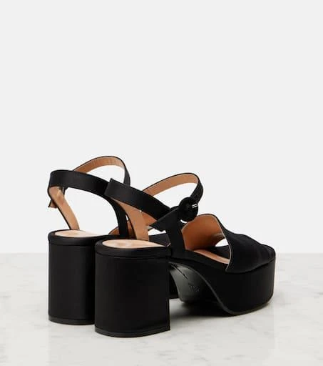 Gianvito Rossi Carol 35 satin platform sandals 2