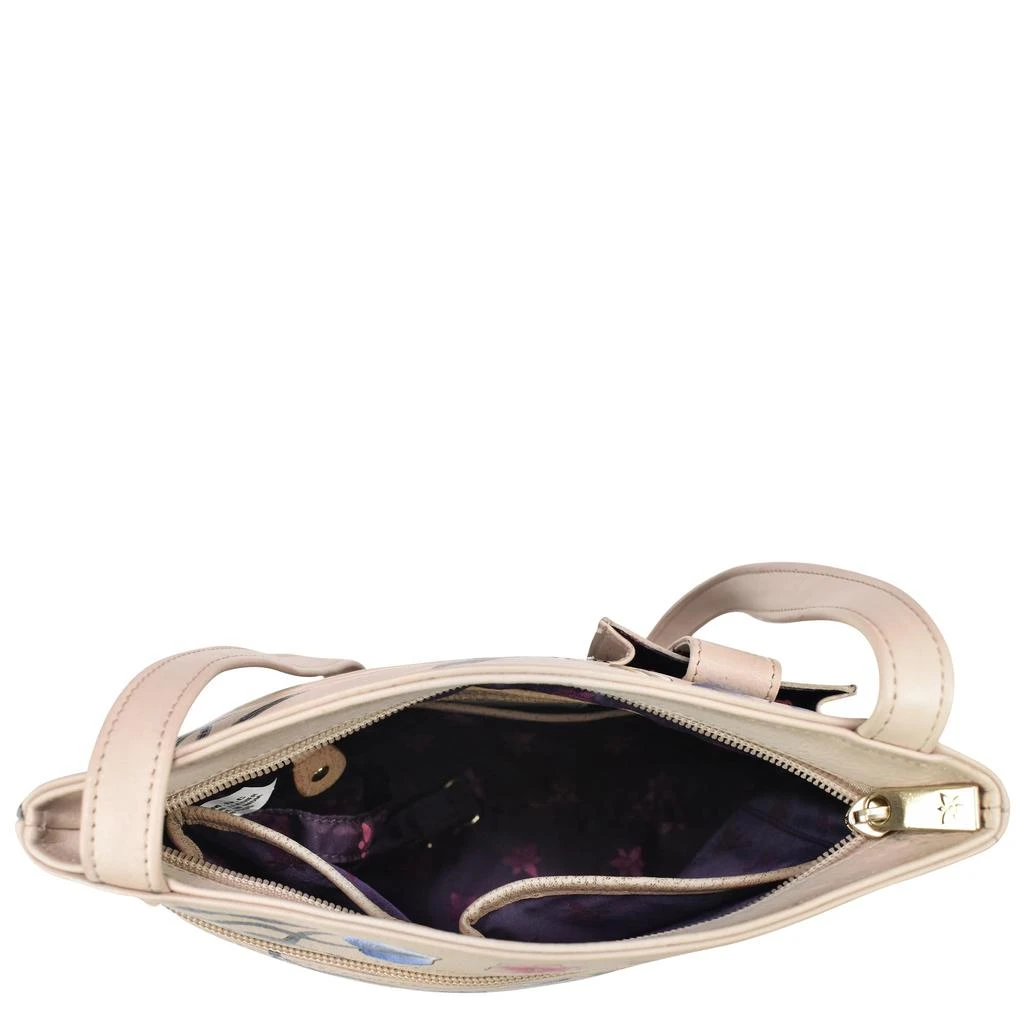 Anuschka Medium Crossbody with Double Zip Pockets 447 3