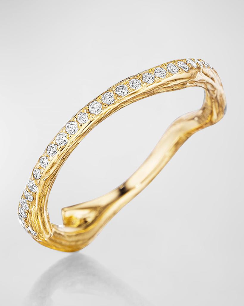 Mimi So 18k Diamond Twig Wonderland Ring, Size 7