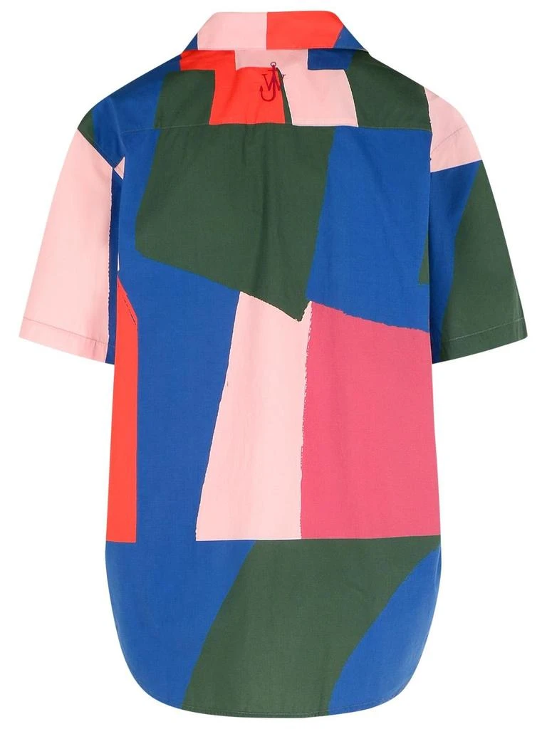 JW Anderson JW Anderson Zipped Short-Sleeve Printed Shirt 2