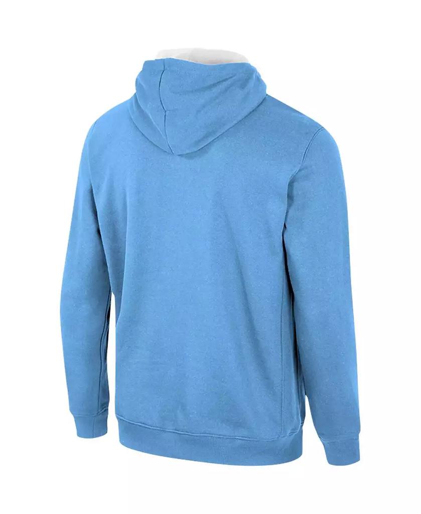 Colosseum Men's Light Blue Columbia University Team Half-Zip Pullover Hoodie