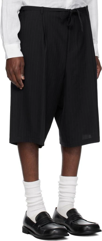 SOSHIOTSUKI Navy Wool Judo Shorts 2