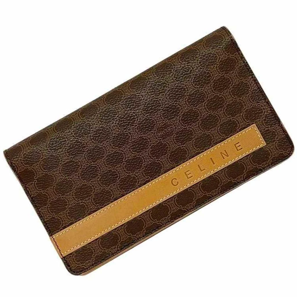 Celine Macadam Pvc Long Wallet (Bi-Fold) (Pre-Owned)