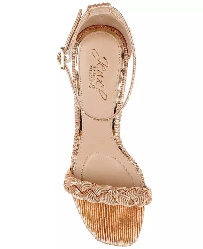 Badgley Mischka Women's Shea Round Toe Dress Sandals 4