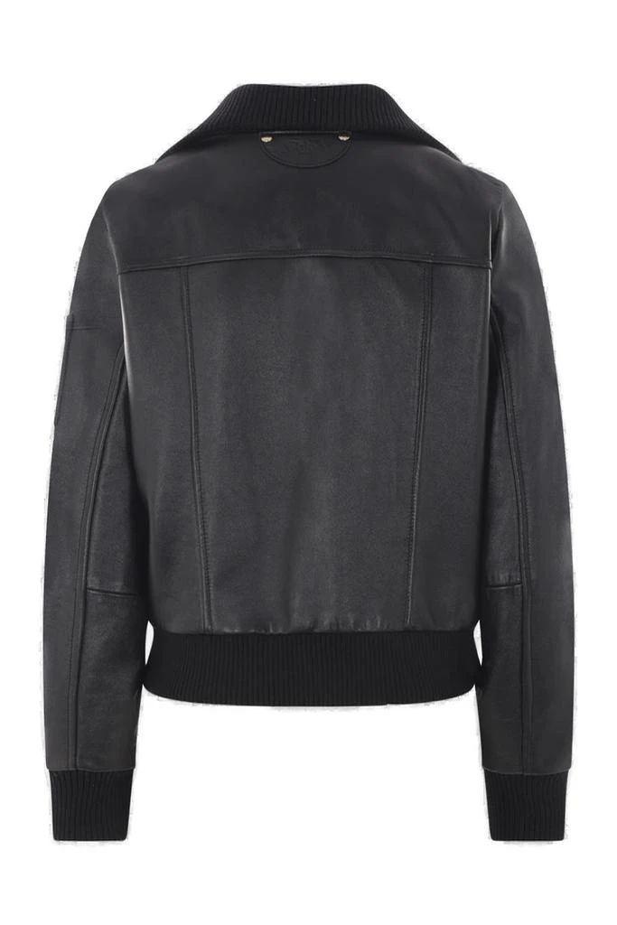 Chloé Chloé Zip-Up Short Leather Jacket 2