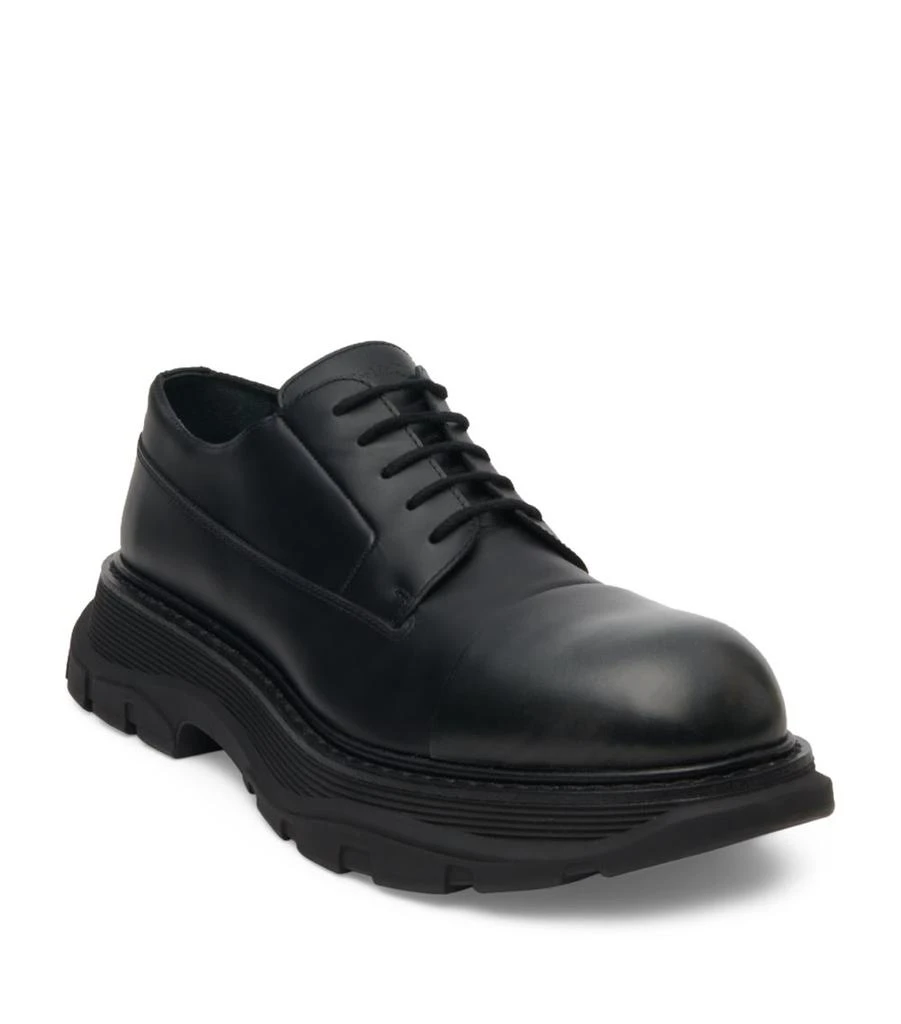 Alexander McQueen Leather Tread Derby Shoes 5