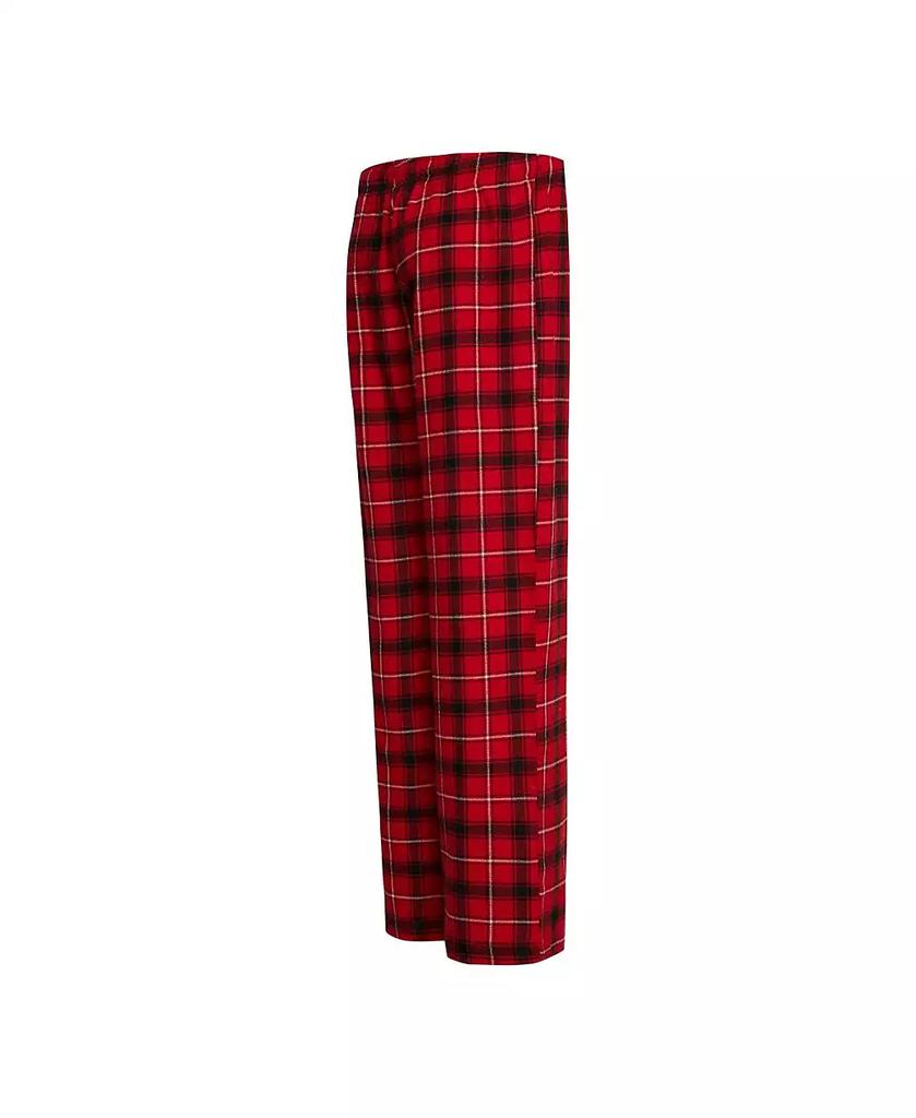 Concepts Sport Women's Red, Black Chicago Blackhawks Arctic T-shirt and Pajama Pants Sleep Set