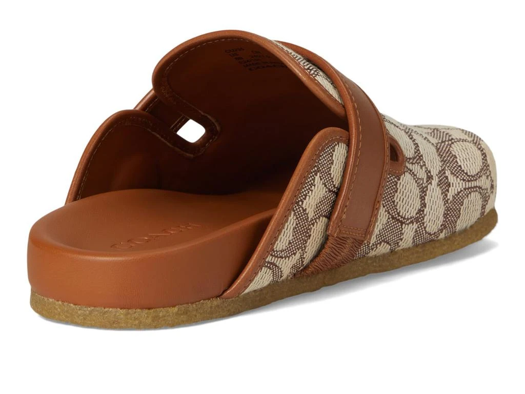 COACH Blake Clogs In Signature Textile Jacquard 5